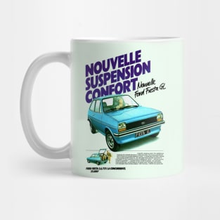 FORD FIESTA GL - French ad Mug